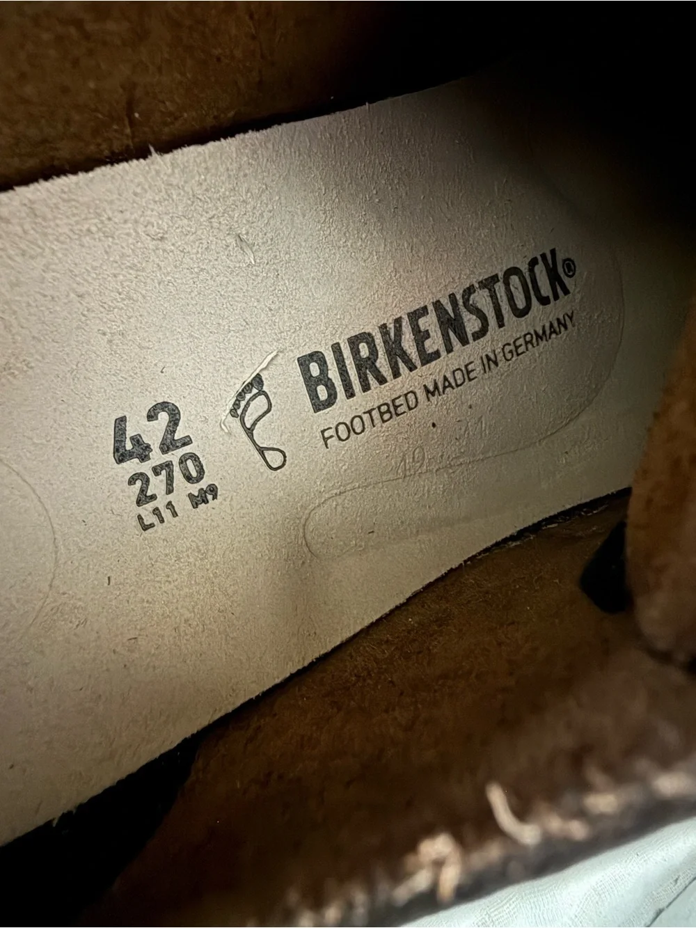 NWT Birkenstock Uppsala Low Leather Shoe Size 42 Regular/Wide